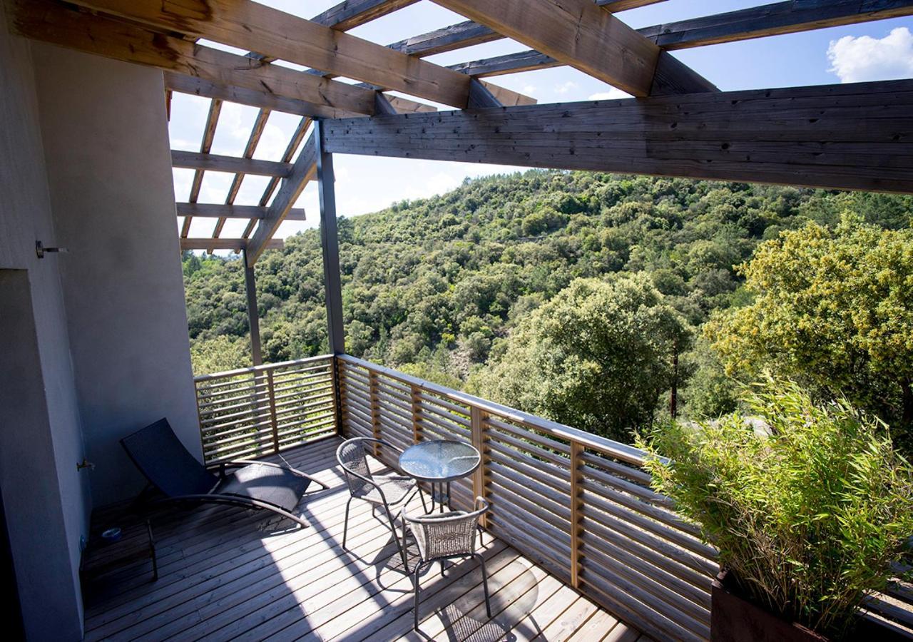 Maison D'Hotes Thym Et Chocolat Generargues Bagian luar foto